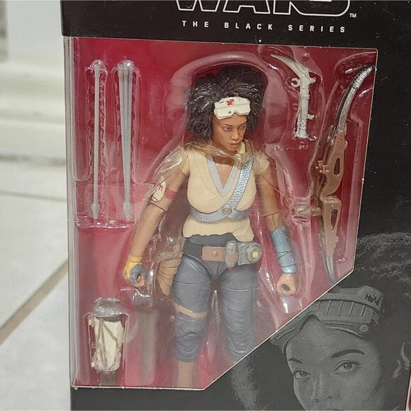 HASBRO STAR WARS THE BLACK SERIES THE Captain Cassian Andor and JANNAH Bundle 2 - Picture 2 of 9